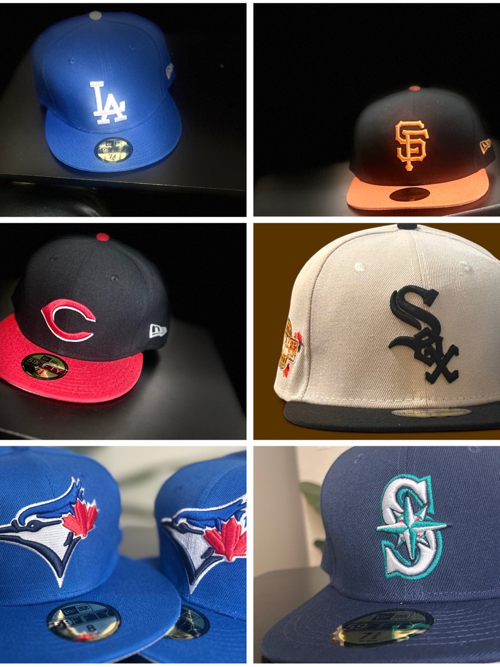 Bundle 4 New era baseball 59Fifty hats